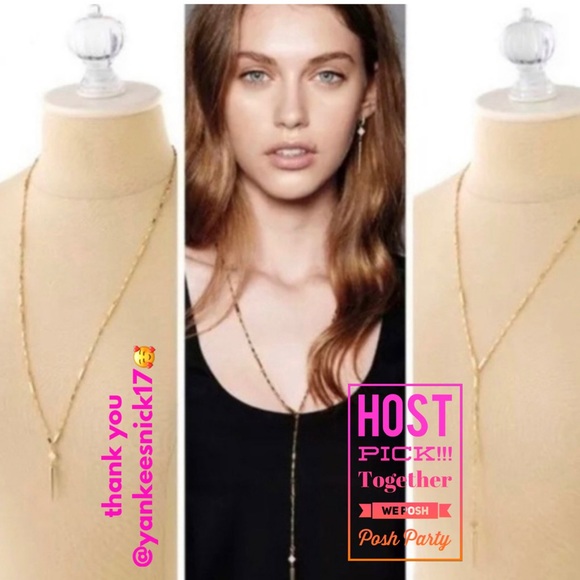 Stella & Dot Jewelry - Stella & Dot [GOLD]⚜️Bianca Lariat Necklace